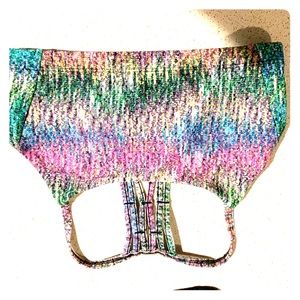 Mossimo multicolored sports bra